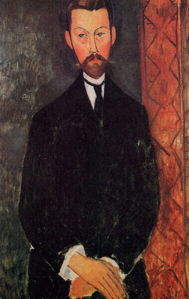 Modigliani - Portrait of Paul Alexandre by Modigliani
